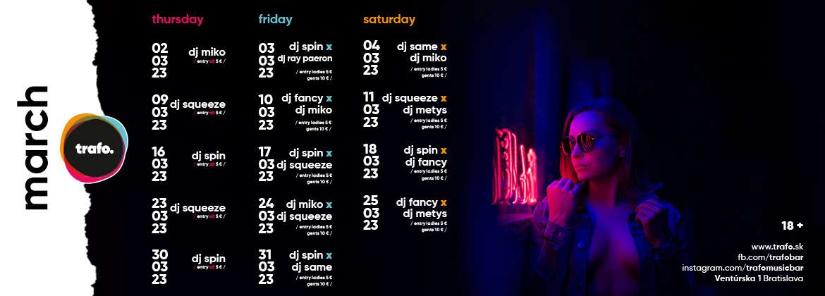 trafo line up cover web