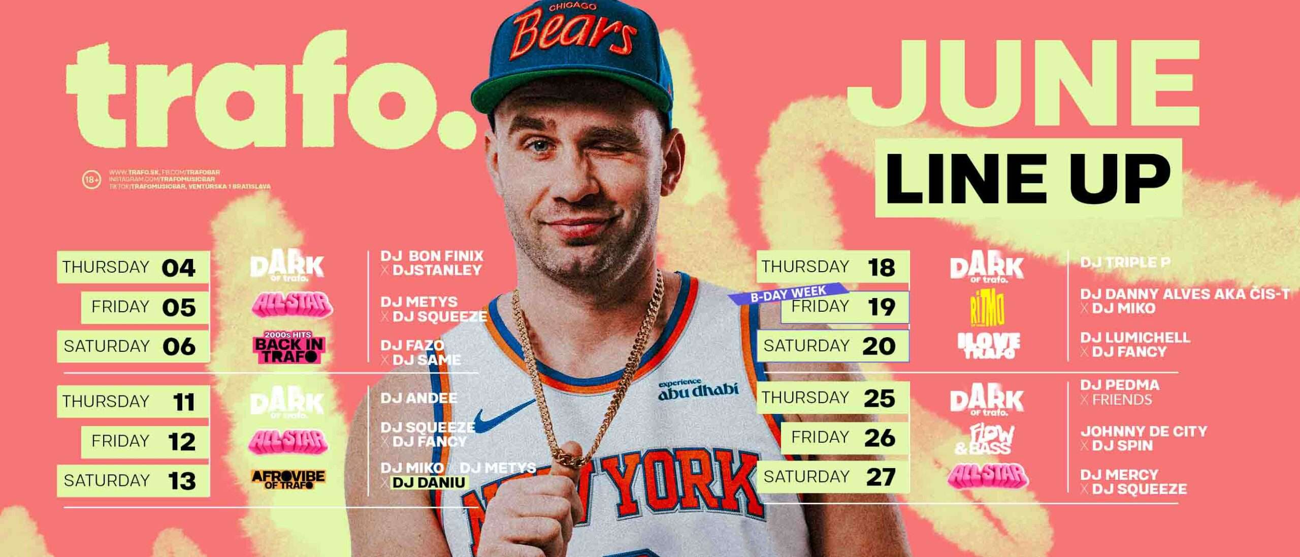 WEB lineup